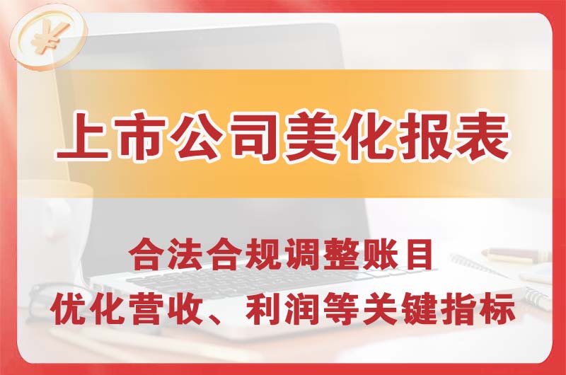 肇庆上市公司美化报表